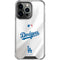 MLB Los Angeles Dodgers Home Jersey iPhone 15 Pro Clear Case